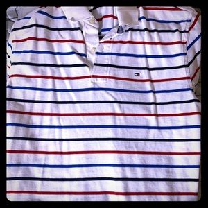 Tommy Hilfiger short sleeve dress shirt (Large)